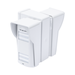 Detector de Movimiento Exterior Cableado / 12 Metros de Detección / 85° Ángulo de Detección / Dual-Tech con Doble Tecnología Microondas y PIR / Inmunidad a Mascotas de 24 Kg / Exterior + Montaje Fijo