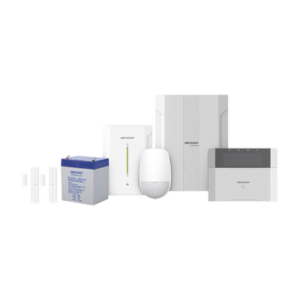 KIT Panel de Alarma HYBRID PRO / 1 Panel Híbrido / 1 Monitor LCD / 2 Contactos Magnéticos Inalámbricos / 1 PIR Inalámbrico / 1 Batería 12 vcc 4.5 Amp