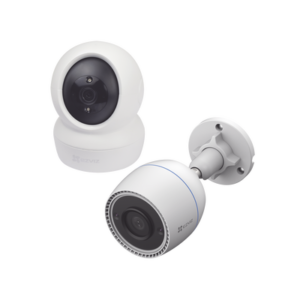 Kit de cámaras WiFi / Incluye 1 pieza C6N Para Uso en Interior y 1 pieza CS-C3TN Para Uso en Exterior / Detección de Movimiento / Notificaciones Instantáneas