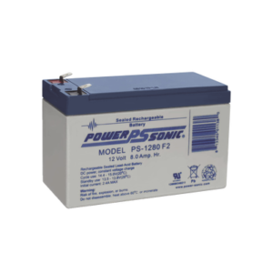 Batería de Respaldo UL de 12V 8AH / Ideal para Sistemas de Detección de Incendio / Control de Acceso / Intrusión / Videovigilancia / Terminales Tipo F2