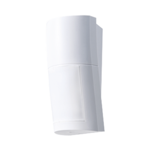 Detector de Movimiento Pasivo / Inalambrico (alimentación) / Altura de montaje 0.8m a 2.7 m ajustable / 100% Exterior / Compatible con cualquier panel de alarma