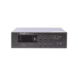 Mini Amplificador de Audio Mezclador | 240W RMS | Sistema 70/100V | MP3 | Tuner | Bluetooth | Musica ambiental y Voceo