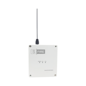 Transmisor inalámbrico / Entrada de 2 contactos secos NA / Distancia máxima de transmisión 2500 metros (Linea de vista)