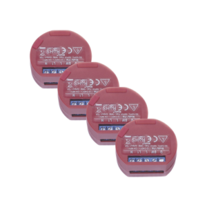 Kit de 4 / Relevador / Interruptor WIFI / Industrial y residencial Inteligente / Medidor de consumo / 16A / Soporta Google / Alexa / Nube P2P y control local / ideal para iluminacion