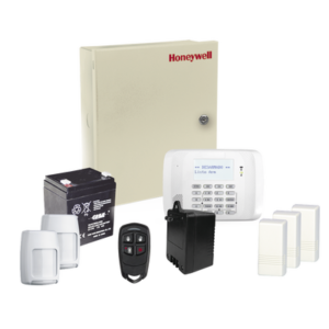 Kit inalámbrico / Panel VISTA48LA con teclado 6162RF receptor inalámbrico / 3 contactos 5816 / 2 PIR 5800PIR / 1 Llavero inalambrico / Bateria y Transformador